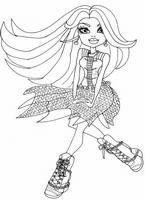 do wydruku kolorowanki monster high, obrazek dla dziewczyn do wydrukowania i pomalowania numer  141